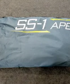 straight standard sport speedway shelter replacement cover folded up