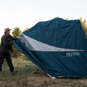 Opening Shelter storage pod