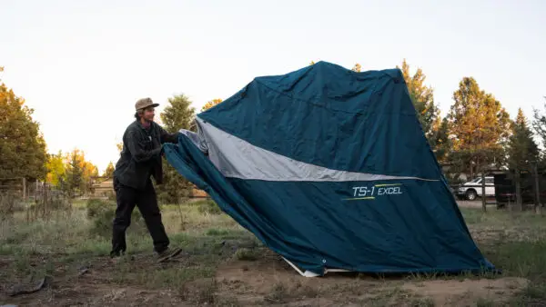 Opening Shelter storage pod