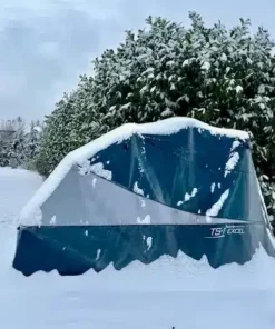 snow blower and motorcycle storage