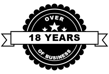 Speedway Shelters badge: over 18 years in business